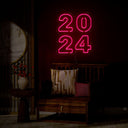 Happy New Year 2024 Neon Sign - Reels Custom