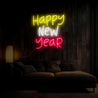 Happy New Year Neon Sign - Reels Custom