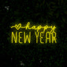 Happy New Year Neon Sign - Reels Custom