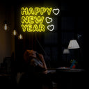 Happy New Year Neon Sign - Reels Custom