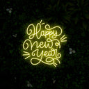 Happy New Year Neon Sign - Reels Custom