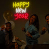 Happy New Year Neon Sign - Reels Custom