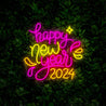 Happy New Year Neon Sign - Reels Custom