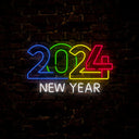 Happy New Year Neon Sign - Reels Custom
