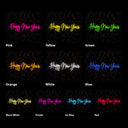 Happy New Year Neon Sign - Reels Custom