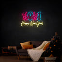 Happy New Year Neon Sign - Reels Custom