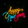 Happy New Year Neon Sign - Reels Custom