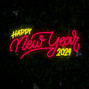 Happy New Year Neon Sign - Reels Custom