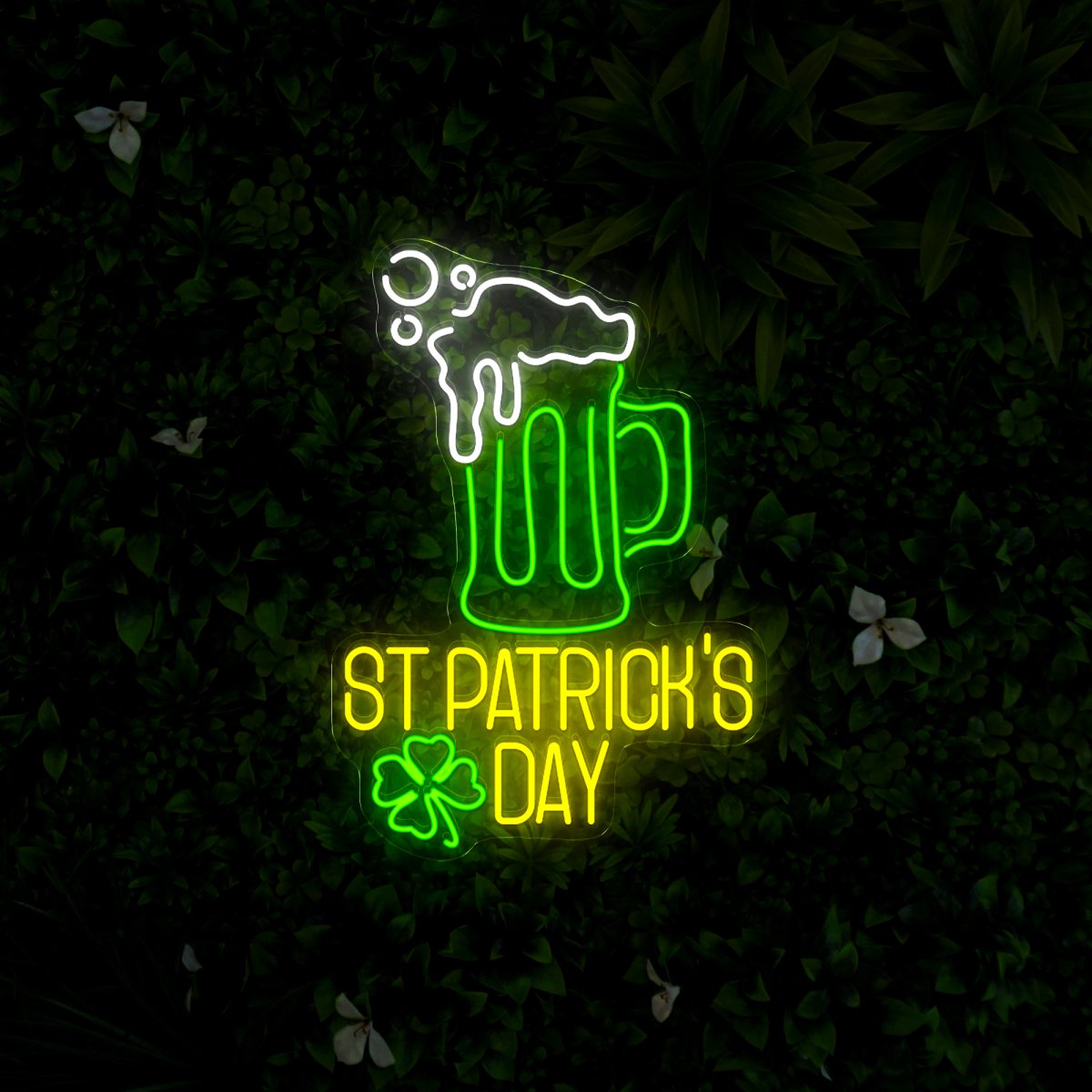 Happy Saint Patricks Day Neon Sign - Reels Custom
