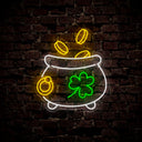 Happy Saint Patricks Day Neon Sign - Reels Custom