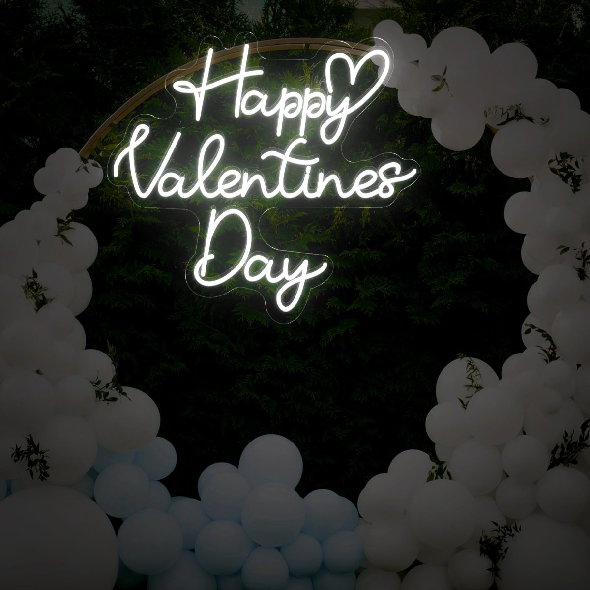 Happy Valentines Day Neon Sign - Reels Custom