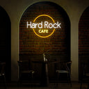 Hard Rock Cafe Neon Sign - Reels Custom