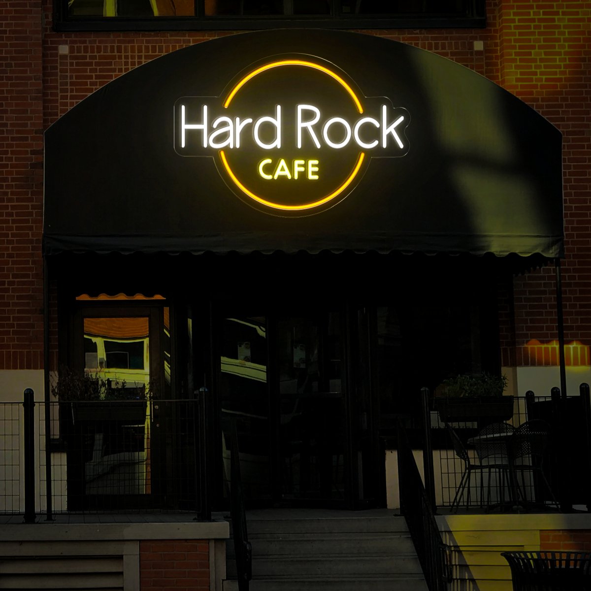 Hard Rock Cafe Neon Sign - Reels Custom