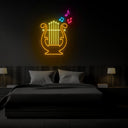 Harp Led Neon Sign - Reels Custom