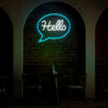 Hello Neon Sign - Reels Custom