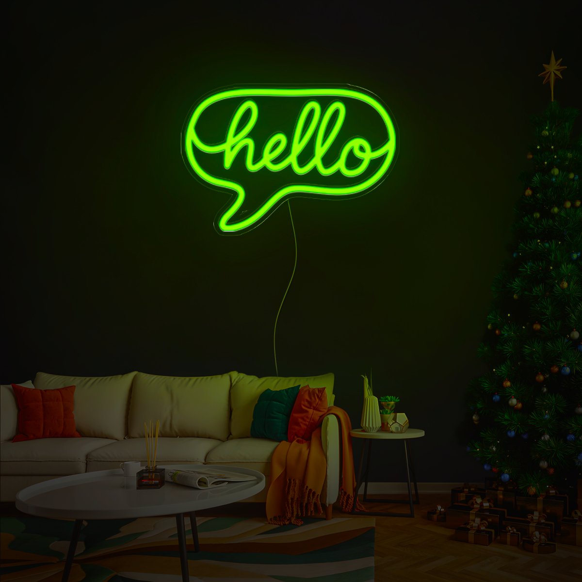 Hello Quotes Led Neon Sign - Reels Custom