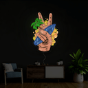 Hello Summer Artwork Neon Sign - Reels Custom