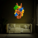 Hello Summer Artwork Neon Sign - Reels Custom