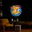 Hello Summer Tropical Artwork Neon Sign - Reels Custom