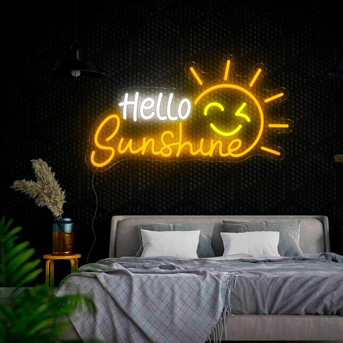 Hello Sunshine Neon Sign - Reels Custom
