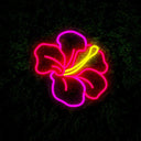 Hibiscus Led Neon Sign - Reels Custom