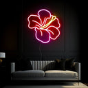Hibiscus Led Neon Sign - Reels Custom