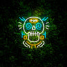 Hipster Skull Neon Sign - Reels Custom