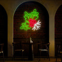 Holly Berry Merry christmas Led Neon Sign - Reels Custom