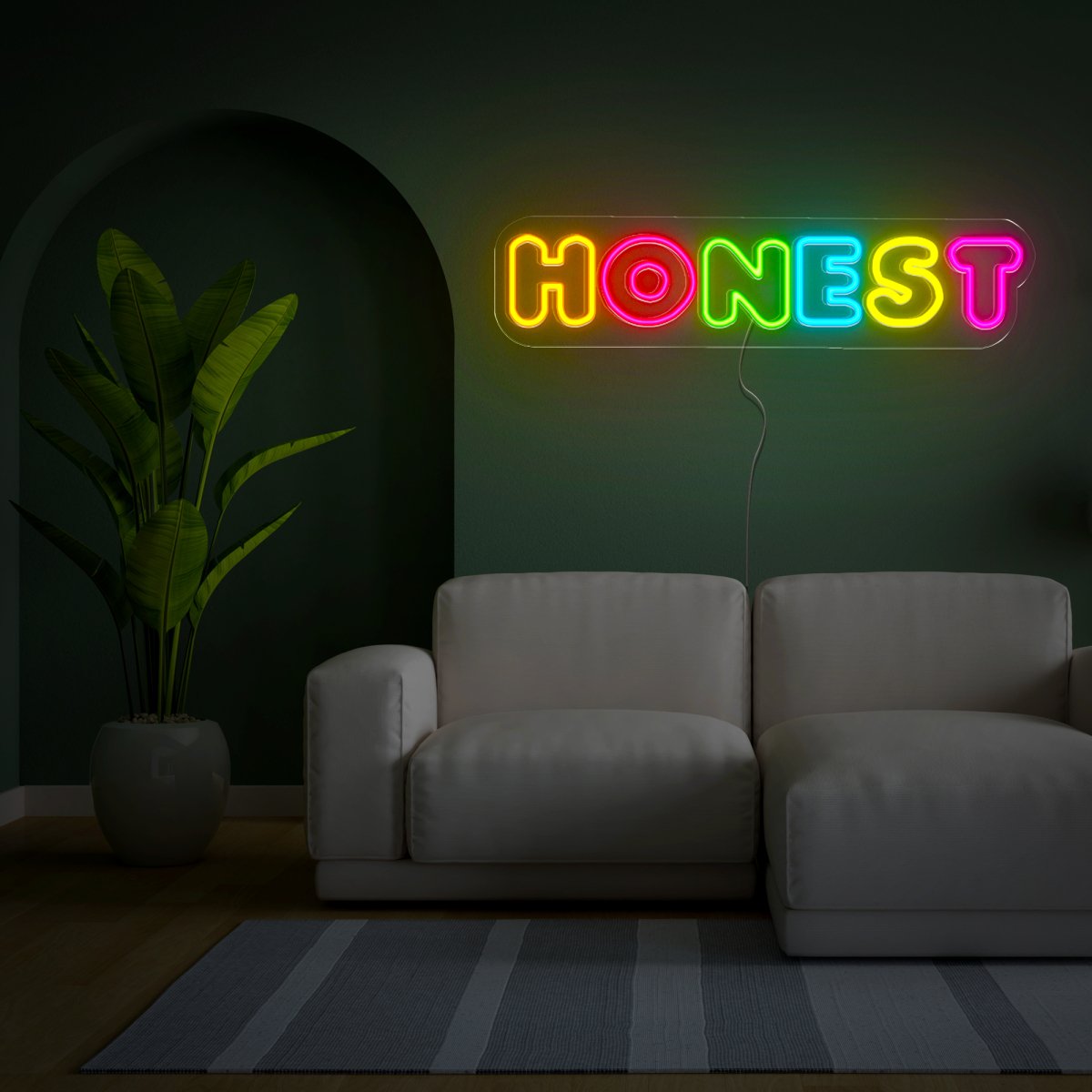 Honest Neon Sign - Reels Custom