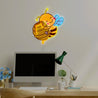 Honey Bee Artwork Led Neon Sign - Reels Custom