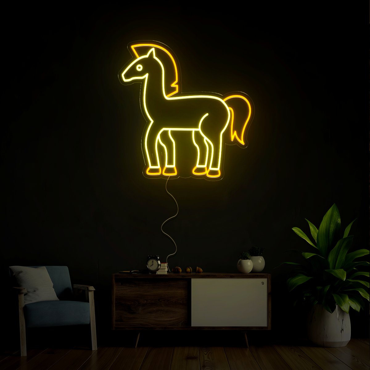 Horse Neon Sign - Reels Custom