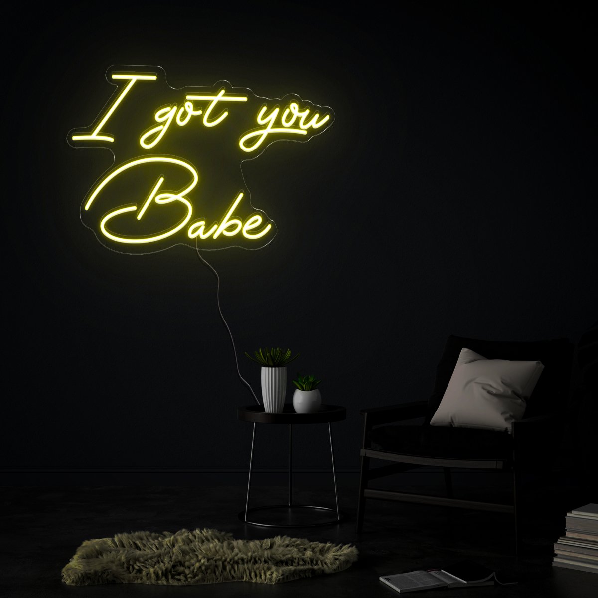 I Got You Babe Neon Sign - Reels Custom