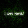 I Love Myself Neon Sign - Reels Custom