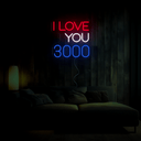 I Love You 3000 Neon Sign - Reels Custom