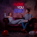 I Love You 3000 Neon Sign - Reels Custom