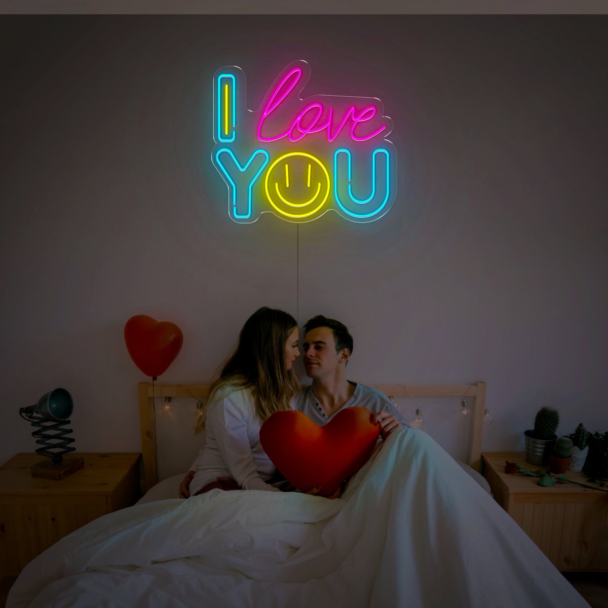 I Love You Neon Sign - Reels Custom