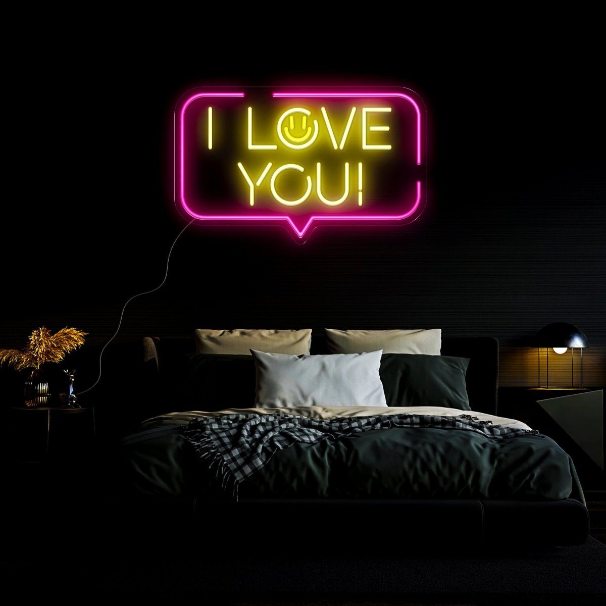 I Love You Neon Sign - Reels Custom