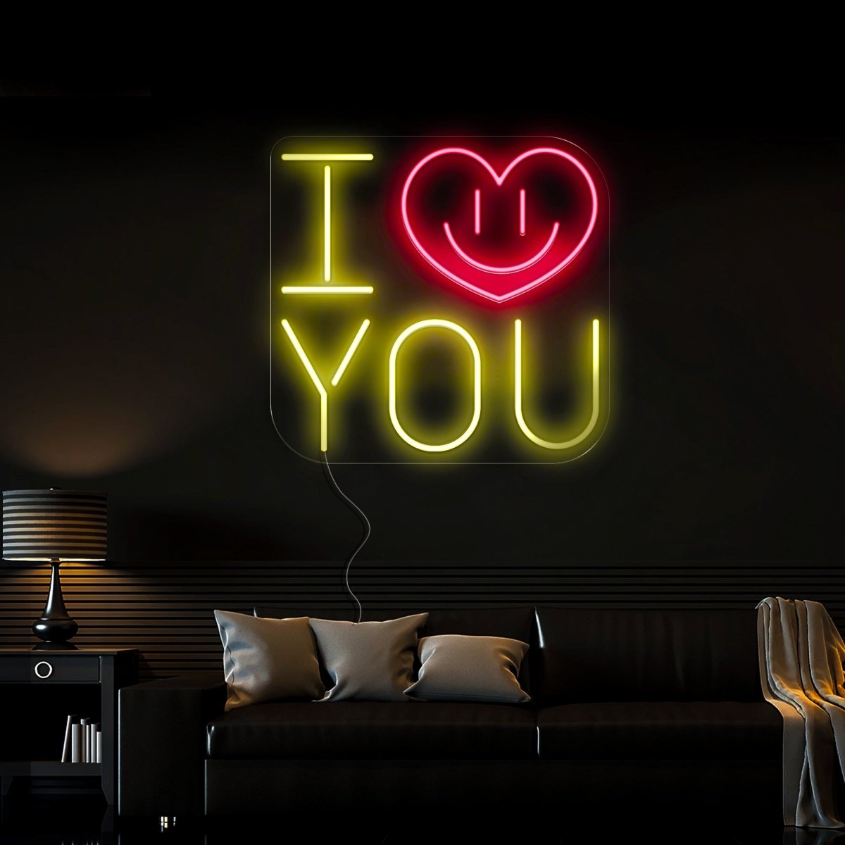 I Love You Neon Sign - Reels Custom