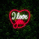 I Love You Neon Sign - Reels Custom