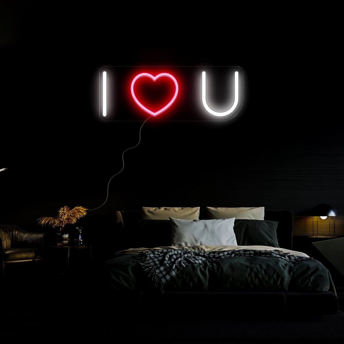 I Love You Neon Sign - Reels Custom