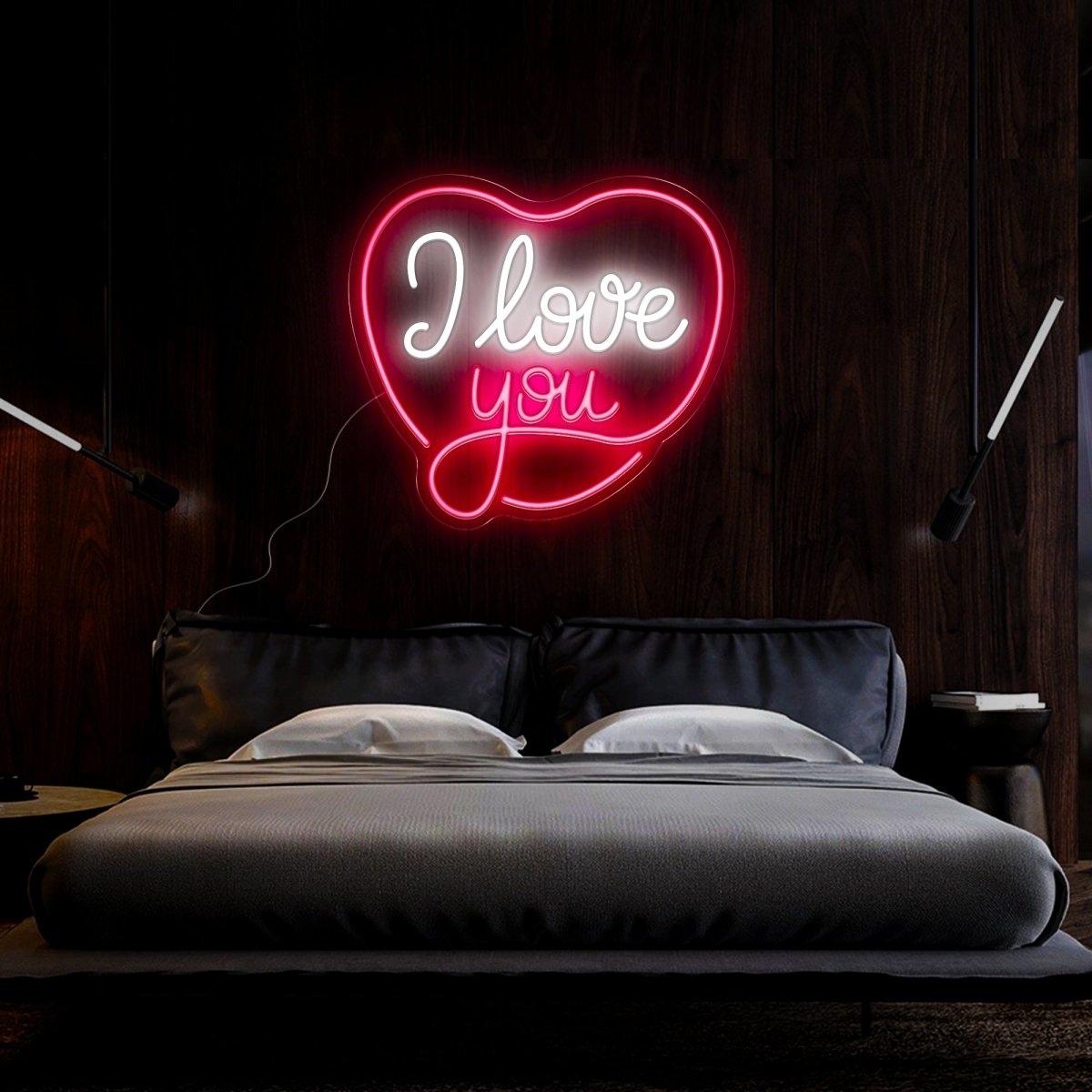 I Love You Neon Sign - Reels Custom