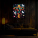 I Only Kneel For One Man And He Died On The Cross Neon Sign - Reels Custom