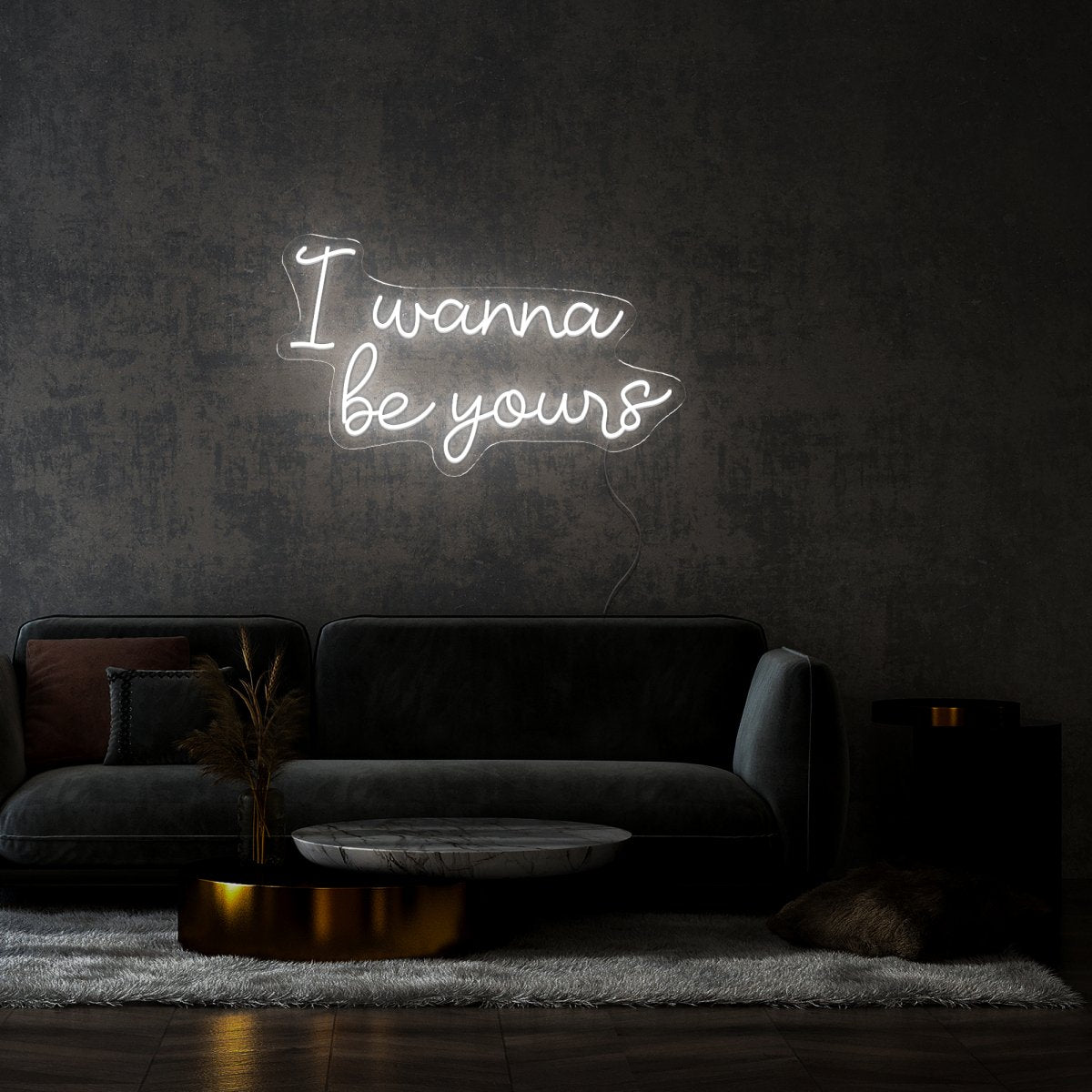 I Wanna Be Yours Neon Sign - Reels Custom