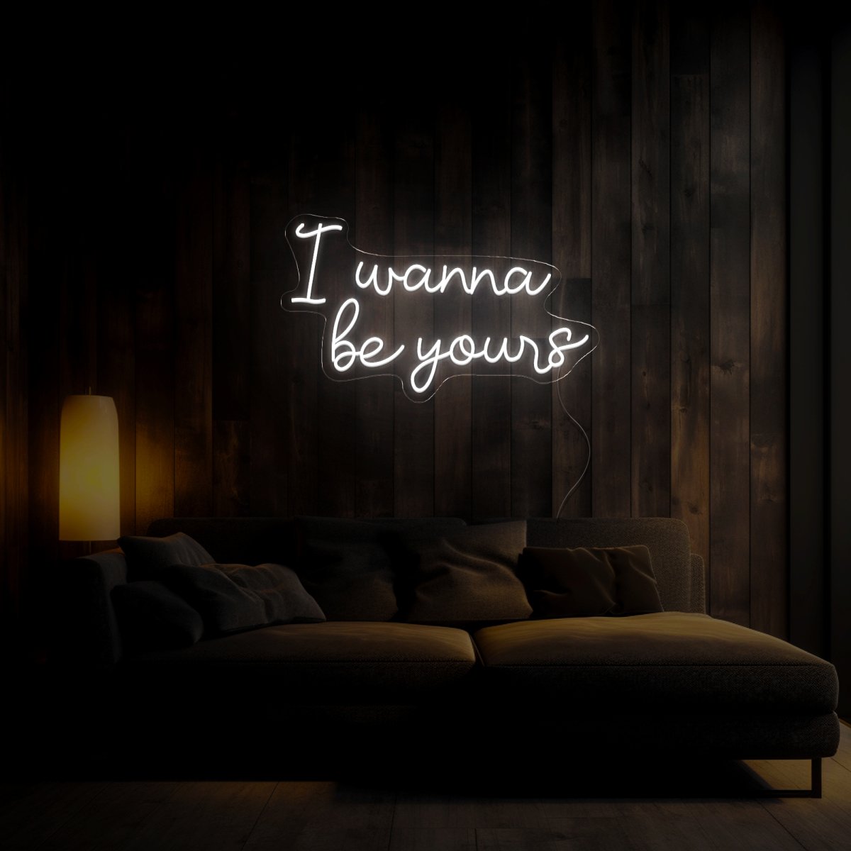 I Wanna Be Yours Neon Sign - Reels Custom