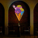 Ice Cream Artwork Neon Sign - Reels Custom