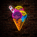 Ice Cream Artwork Neon Sign - Reels Custom