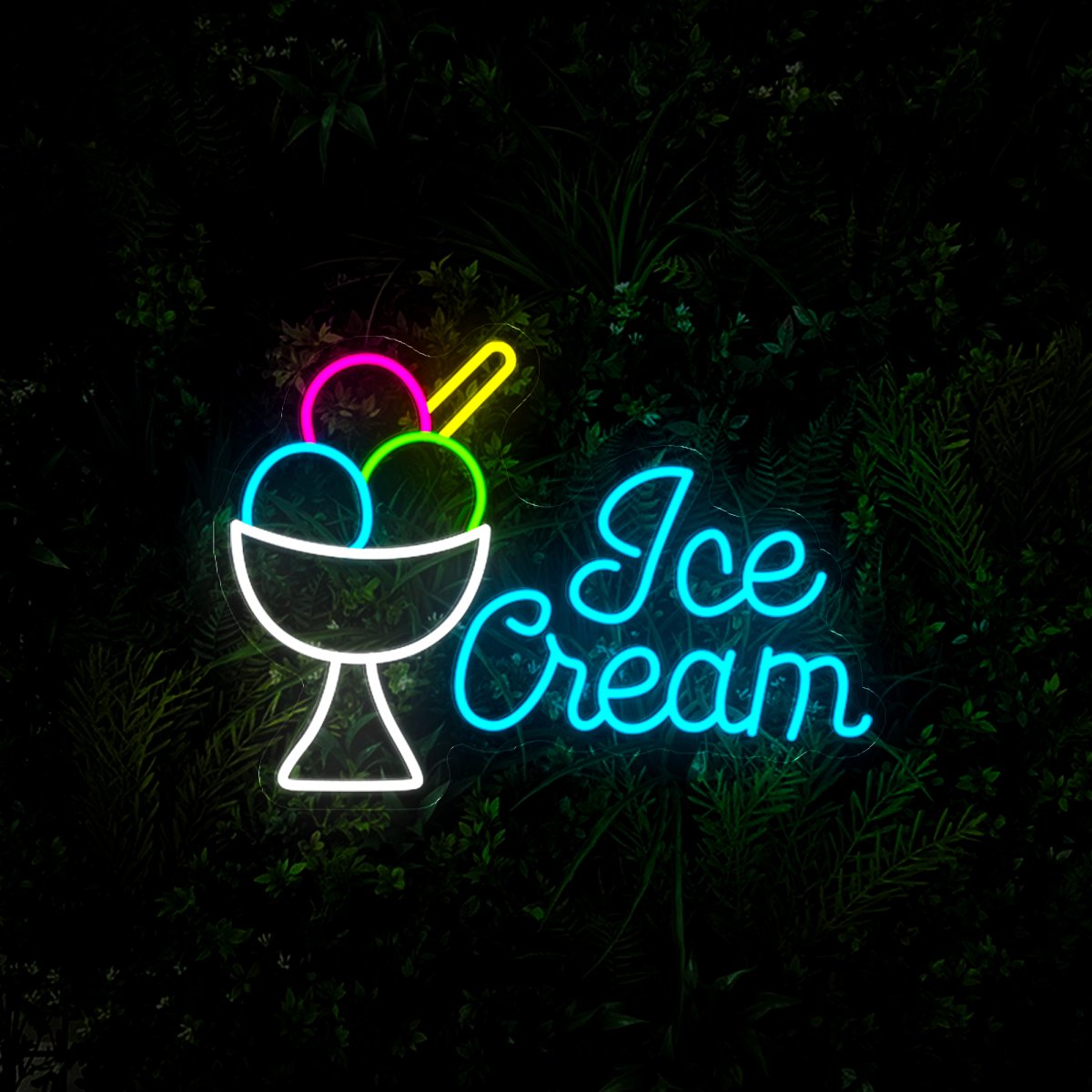 Ice Cream Led Neon Sign - Reels Custom