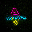Ice Cream Neon Sign - Reels Custom