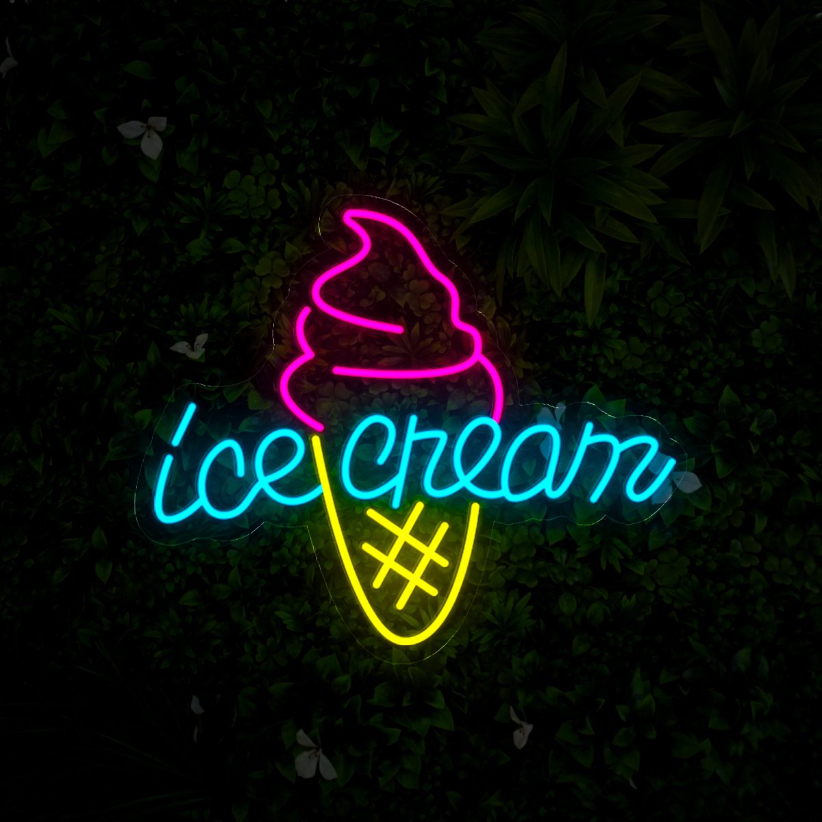 Ice Cream Neon Sign - Reels Custom