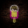 Ice Cream Popsicle Neon Sign - Reels Custom
